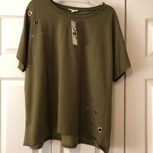 Olive Green Tunic Top